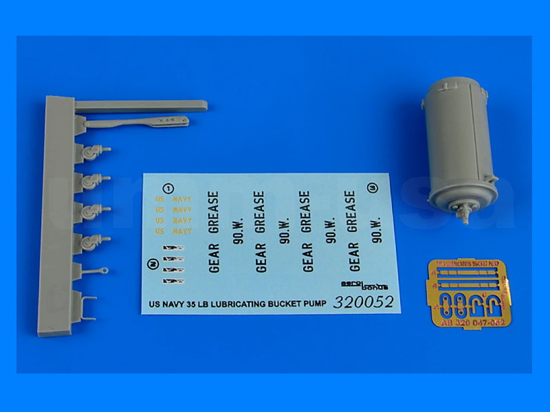 AB320052 35Lb. Lubricating Bucket Pump US NAVY 1/32